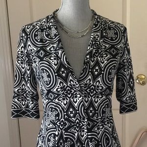 Classic BCBGMAXAZRIA Print Dress